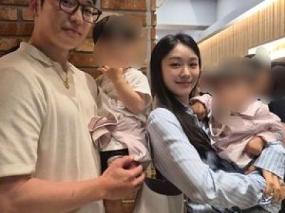 김연아와 최원혁 두 아들 인증샷에 화제