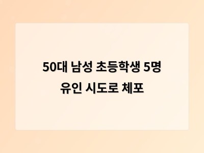 정신질환자 유인 시도로 경찰 출동 지역사회 안전 대책 논의 확산