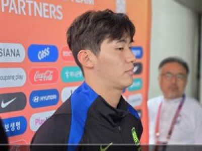 홍명보 감독 대표팀 오픈 트레이닝 진행