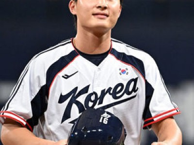 윤동희 타격감 살아나자 태극마크 입은 건가